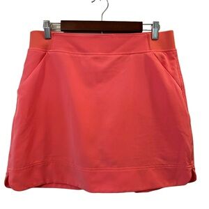 32 Degrees Cool Ladies' Skort Skirt Tennis Gold Pockets Coral Medium